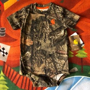 Carhartt Mossy Oak Onesie